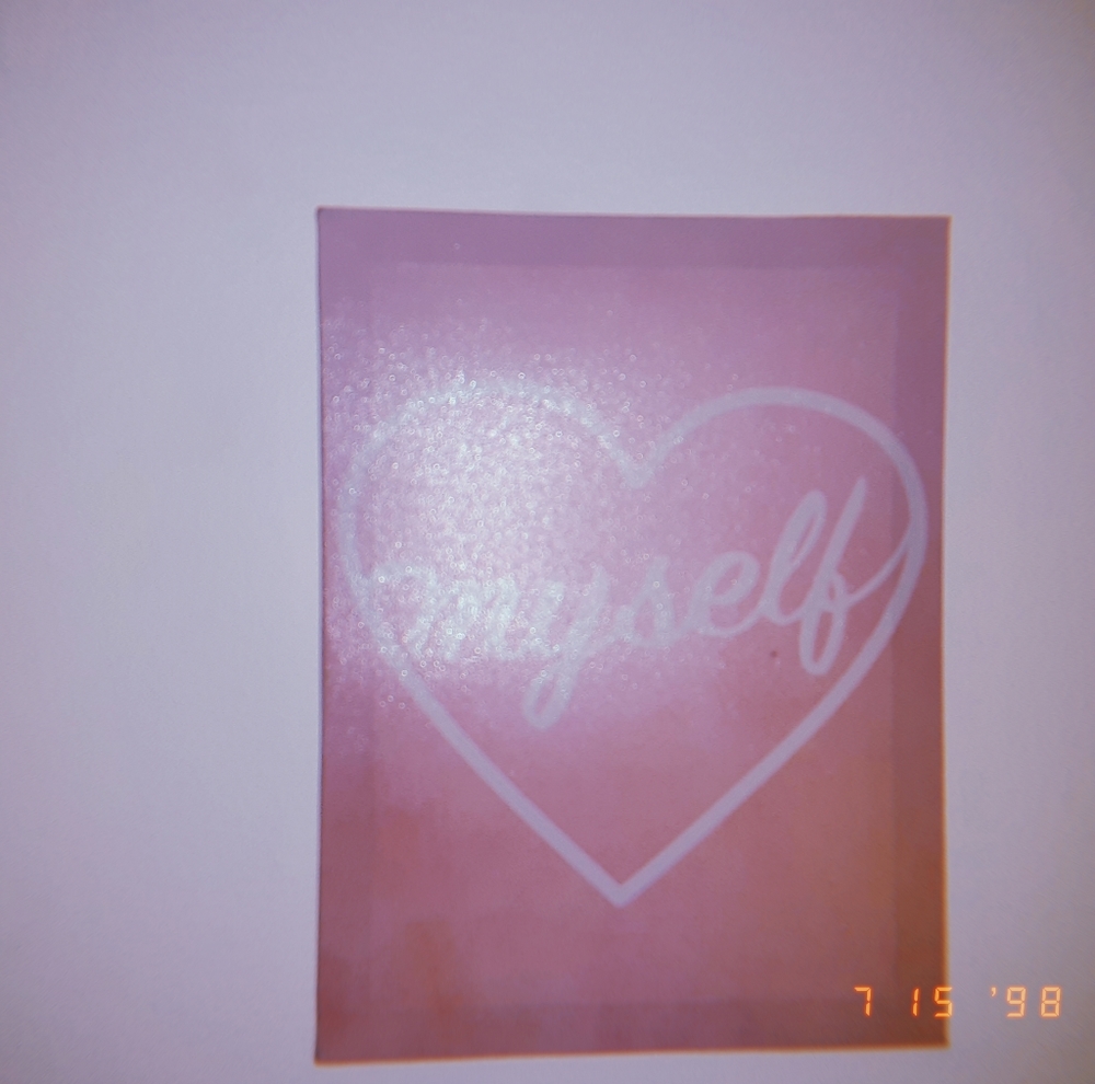 Pink hanging wall decor